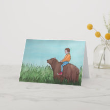 A Beary Good Day: Grußkarte A5
