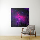 A beautiful, bright space nebula. background,abstr wandteppich (Beispiel (Horizontal))