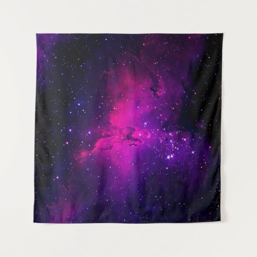 A beautiful, bright space nebula. background,abstr wandteppich (Vorderseite)