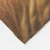 A Beautiful Forest Wolf Fleecedecke (Ecke)