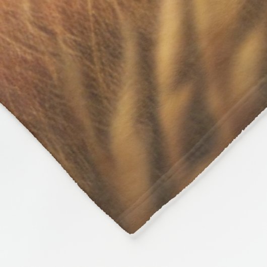 A Beautiful Forest Wolf Fleecedecke (Ecke)