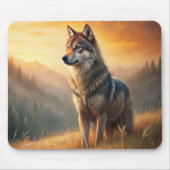 A Beautiful Forest Wolf Mousepad (Vorne)
