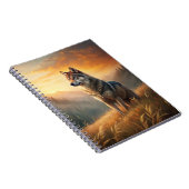 A Beautiful Forest Wolf Notizblock (Rechte Seite)