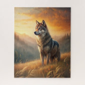 A Beautiful Forest Wolf Puzzle (Vertikal)