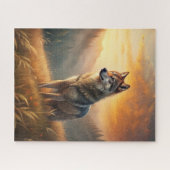 A Beautiful Forest Wolf Puzzle (Horizontal)