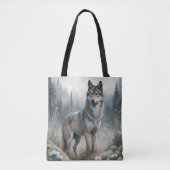 A Beautiful Forest Wolf Tasche (Vorderseite)