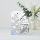 a beautiful life ... sprü che Löwenzahn Samen Postkarte (Stehend Vorderseite)