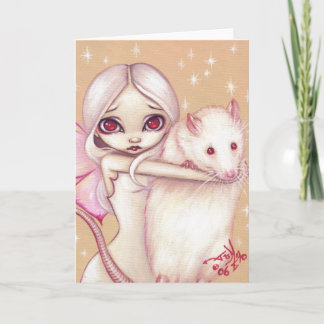 "A Beautiful Rat" Karte
