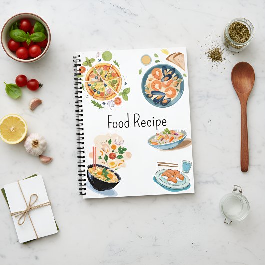 A Beautiful Space for Your Favorite Family Recipes Notizblock