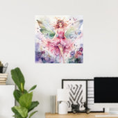 A Beautiful Spring Fairy Poster (Heimbüro)