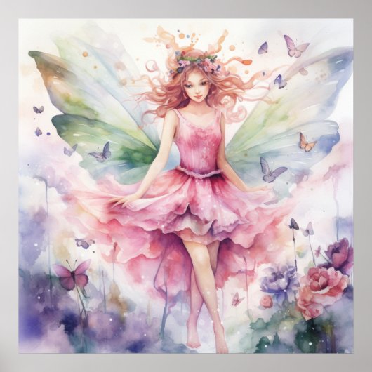 A Beautiful Spring Fairy Poster (Vorne)