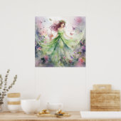 A Beautiful Spring Fairy Poster (Küche)