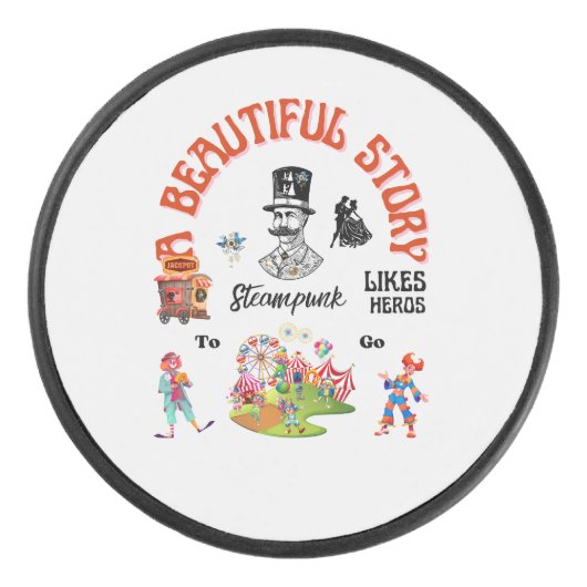 A BEAUTIFUL STORY EISHOCKEY PUCK (Vorderseite)