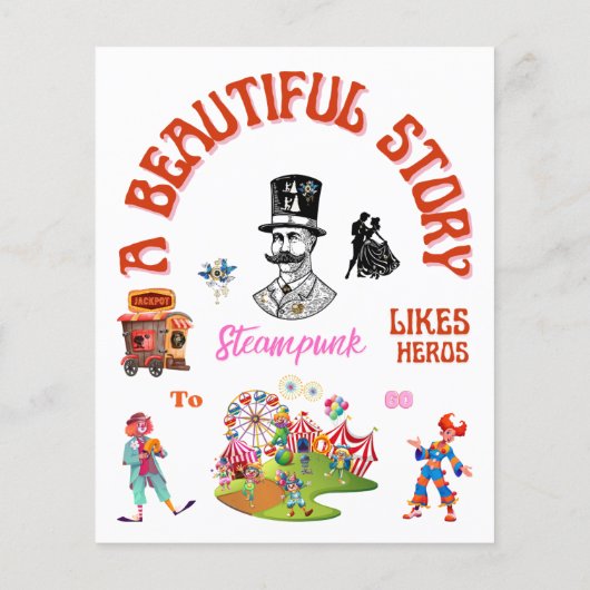 A BEAUTIFUL STORY FLYER (Hinten)