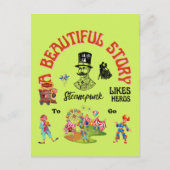 A BEAUTIFUL STORY  POSTKARTE (Vorderseite)