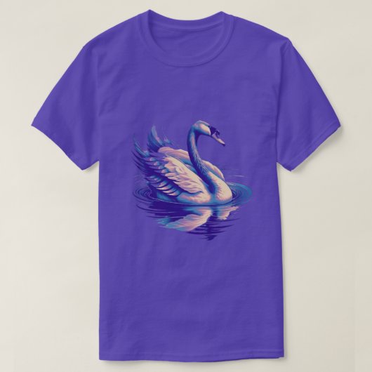 A beautiful Swan T-Shirt (Design vorne)