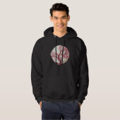 A Beautiful Symbol of Renewal Cherry Blossom Geome Hoodie (Vorne ganz)