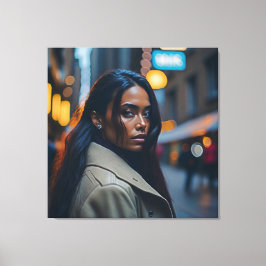 A BEAUTIFUL WOMAN #1 LEINWANDDRUCK