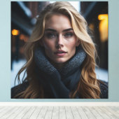 A BEAUTIFUL WOMAN #2 LEINWANDDRUCK (Insitu (Holzboden))