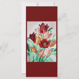 A Beautifully Bold Floral Bouquet of Tulips