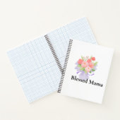 A beautifully designed “Blessed Mama” notebook  Notizblock (Innenseite)