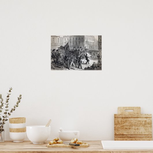 A Belfast Riot Poster (Küche)