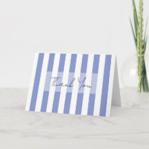 A Berry Sweet Blueberry Watercolor Thank You Card