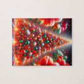 A Big, Bright, Supremely Decorated Christmas Tree Puzzle (Horizontal)
