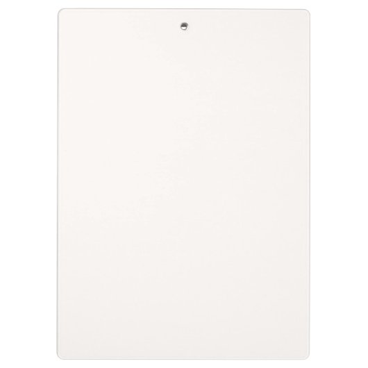 A bis Z Alphabet mit Bildern Klemmbrett (Rückseite)