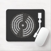 A bis Z Turntable Dark Mousepad (Mit Mouse)