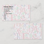 A bis Z Visitenkarte (Vorne/Hinten)