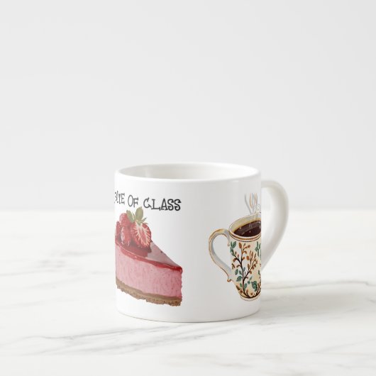 A Bite of Class Espressotasse (Vorderseite Rechts)