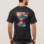 a black and red combination of shirt  (Rückseite)