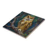 A Blue and Gold Majestic Owl Fliese (Seite)