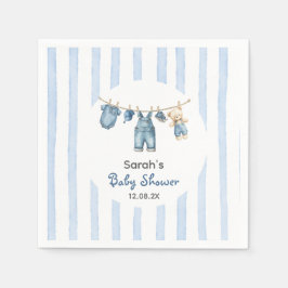 A Blue Jean Baby Dusche Serviette