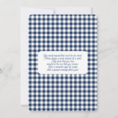 A Blue Jean Boy Baby Dusche Einladung (Rückseite)