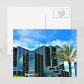 "A Blue Phoenix" Postkarte (Vorne/Hinten)