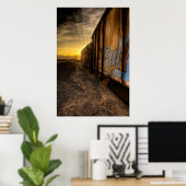 A Blues Man Limo Poster (Heimbüro)