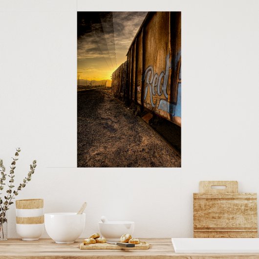 A Blues Man Limo Poster (Küche)