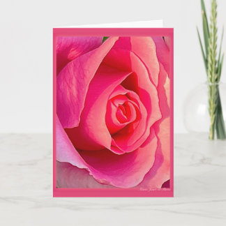 A Blush of Pink A Whisper of Love Karte