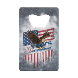 A bold illustration of an american eagle geldbeutel flaschenöffner