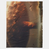 A-BOMB FLEECEDECKE (Vorderseite)