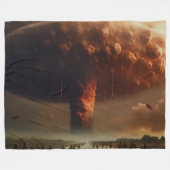 A-BOMB FLEECEDECKE (Vorderseite (Horizontal))