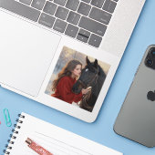 A Bond Between Souls Aufkleber (Laptop mit iPhone)