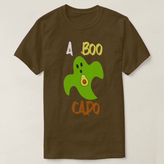 A Boo Cado Funny avocado Geist Halloween Kostüm C T-Shirt (Design vorne)