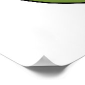 A-boo-cado Funny Avocado Pun Poster (Ecke)