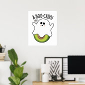 A-boo-cado Funny Avocado Pun Poster (Heimbüro)
