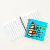 A Book A Day Keeps Reality Away Notizblock (Innenseite)