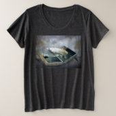 A book of water große größe T-Shirt (Design vorne)