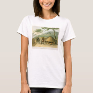 A Boosh-Wannah Hut, Platte 7 von "African Scenery T-Shirt